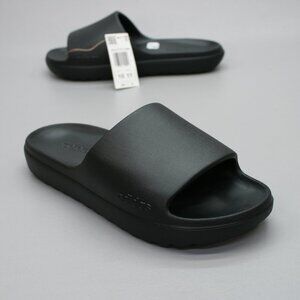 adidas Men's 10 (women's 11) Adilette Lumia Black Slides Mules Sandals Shoes